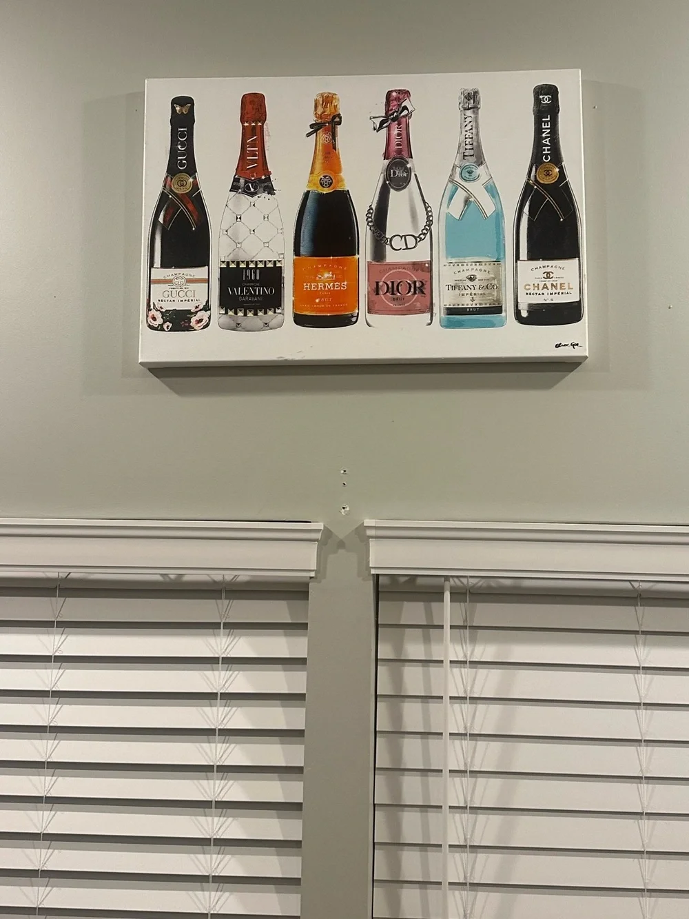 Oliver Gal Colorful Luxury Bottle Canvas Art - Multicolor